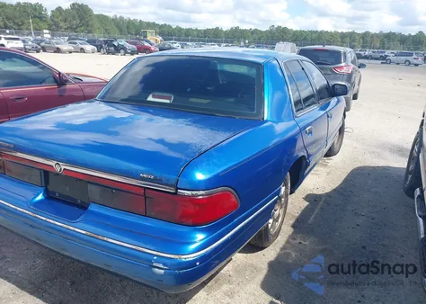 1997 Mercury Grand Marquis Gs из США, поврежденный, VIN 2MELM74W4VX636033